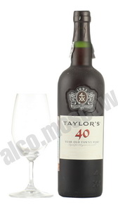 Taylors 40 year old Tawny Port Портвейн Тейлорс Тони Порт 40 лет