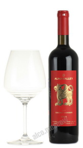 Alma Valley Cabernet Sauvignon Российское вино Алма Велли Каберне Совиньон